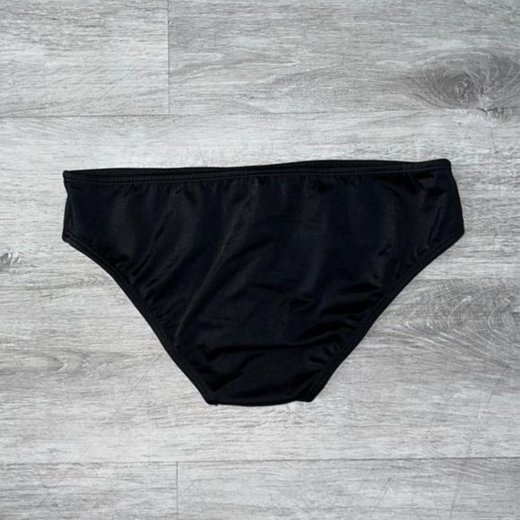 Milove Black Zippered Front Bikini Bottom - Picture 2 of 2